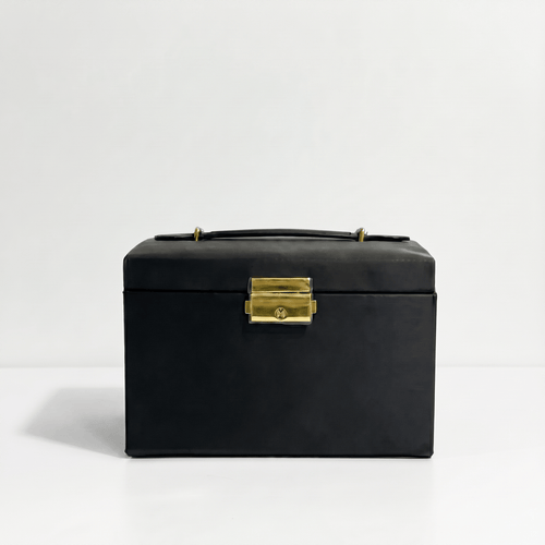 3 Layer Jewellery Box with Lock and Drawers - My Jewellery Box