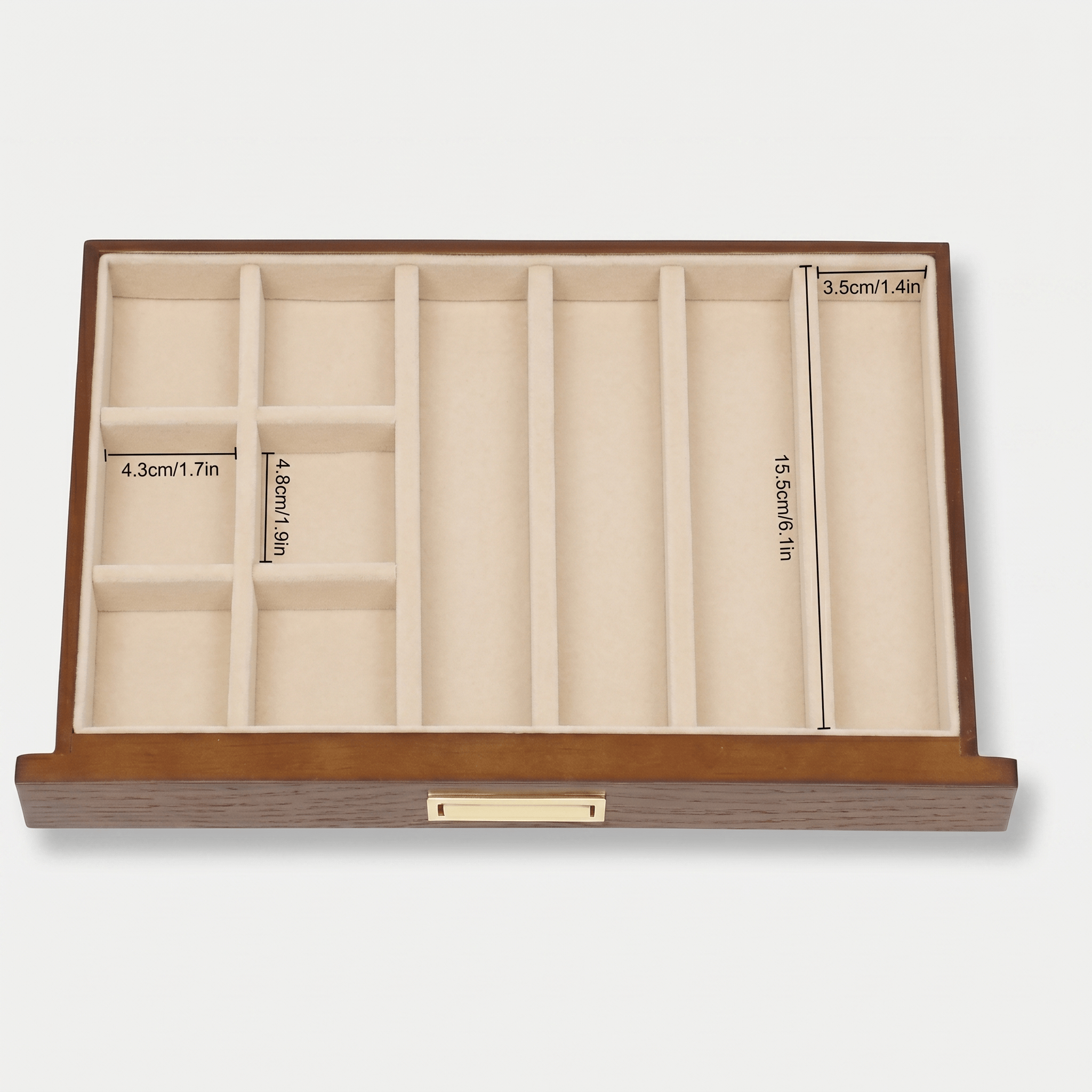 Large Wooden Jewellery Box with Drawers | My Jewellery Box - My Jewellery Box