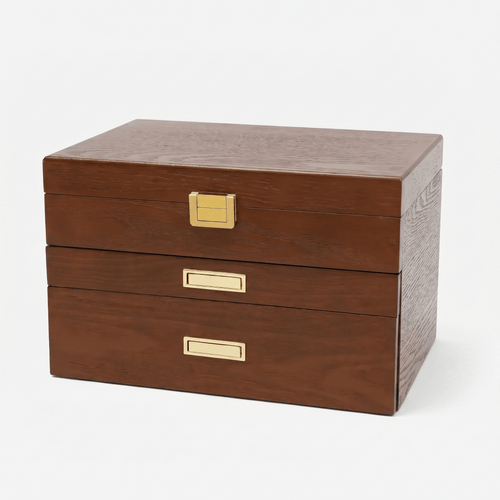 Large Wooden Jewellery Box with Drawers | My Jewellery Box - My Jewellery Box