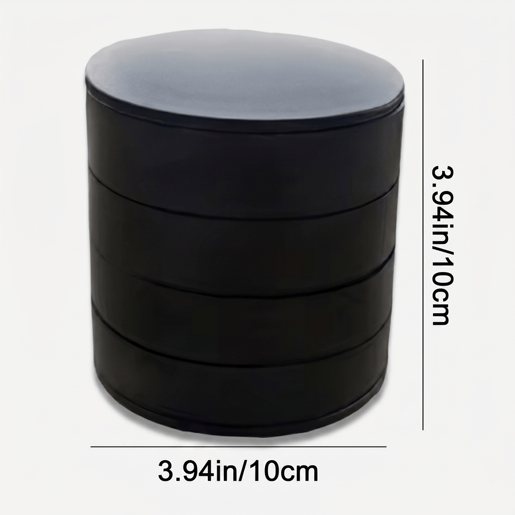4 Layer Rotating Velvet Jewellery Box - My Jewellery Box