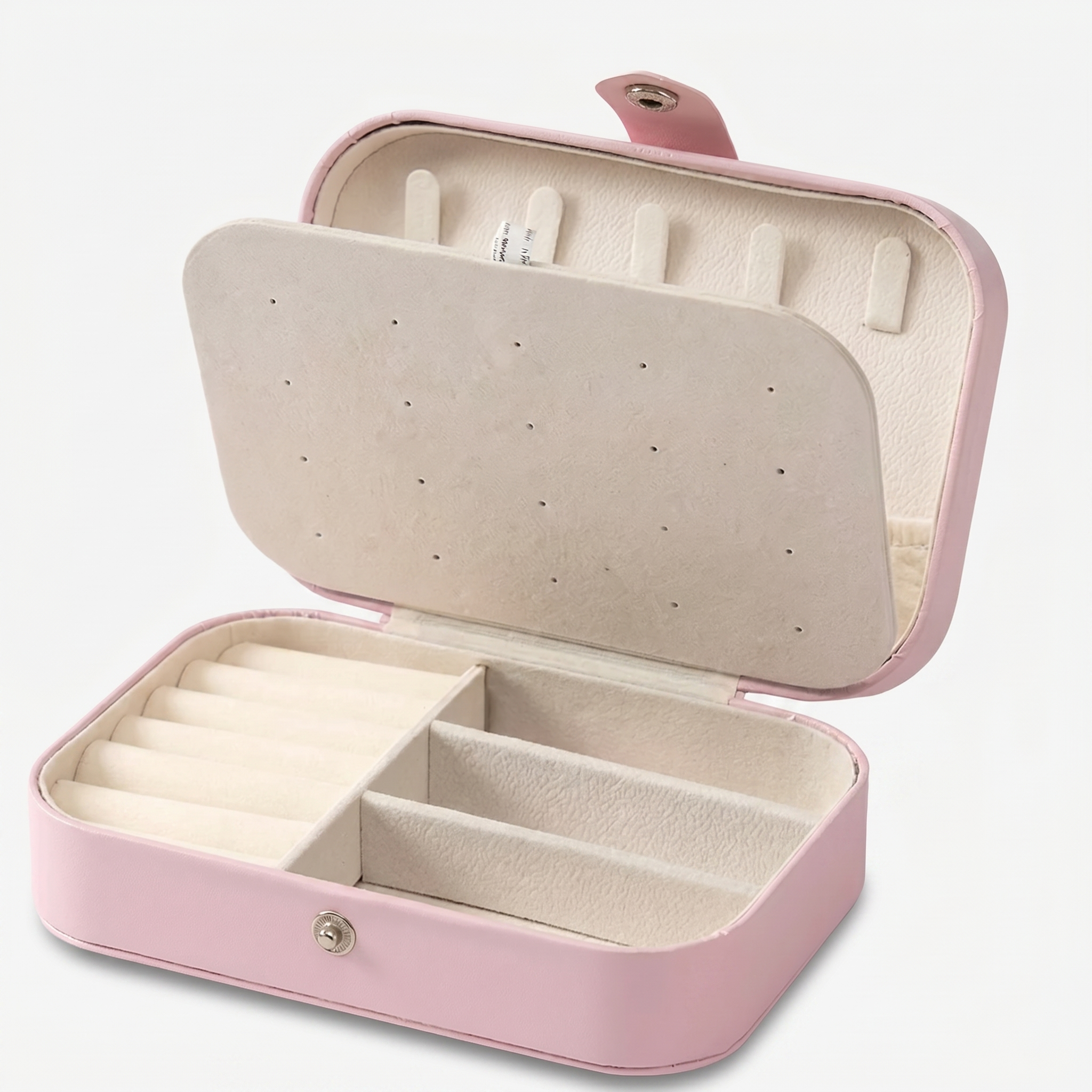 Small Travel Leather Jewellery Box