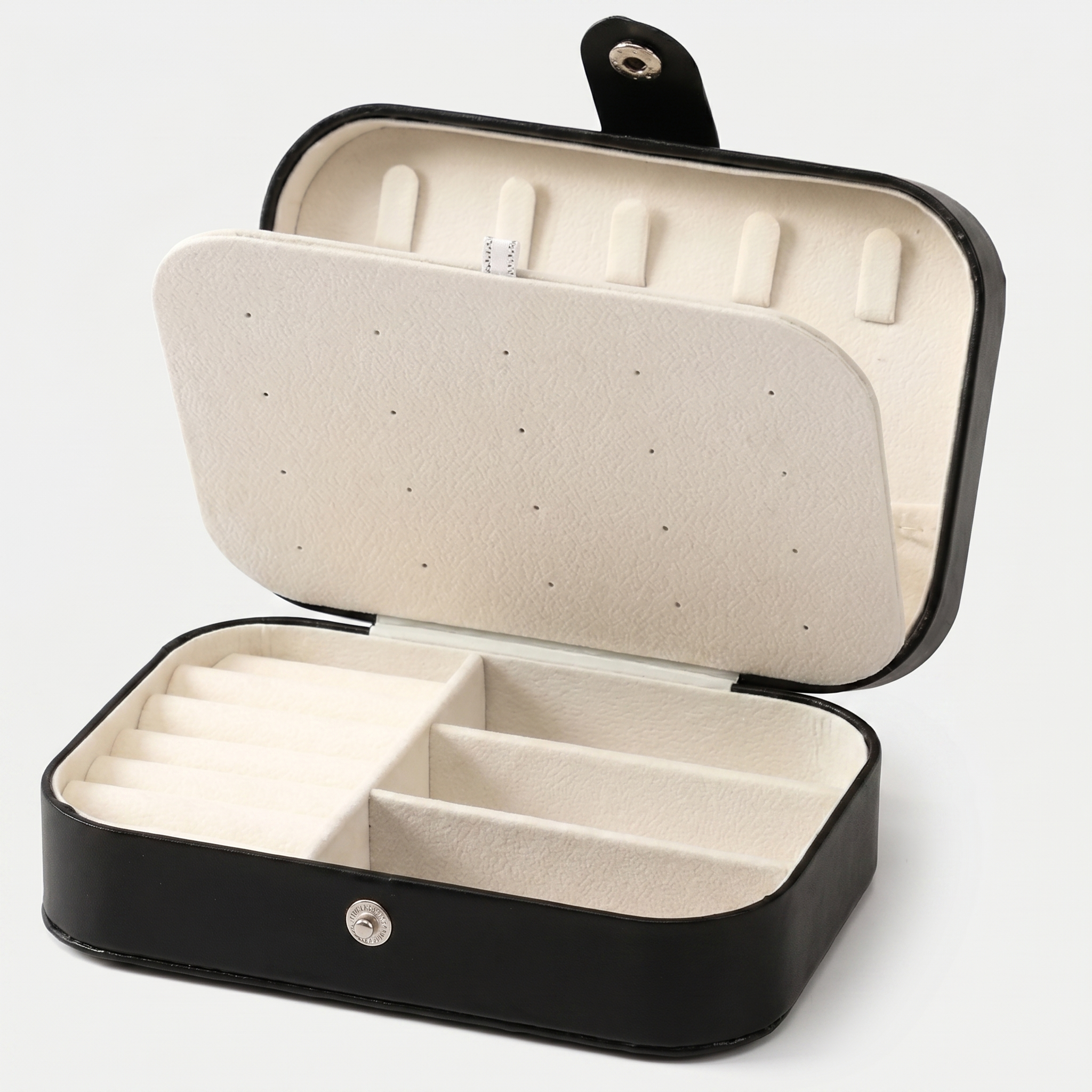 Small Travel Leather Jewellery Box