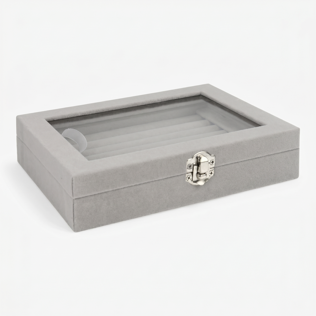 Small Velvet Ring Jewellery Box