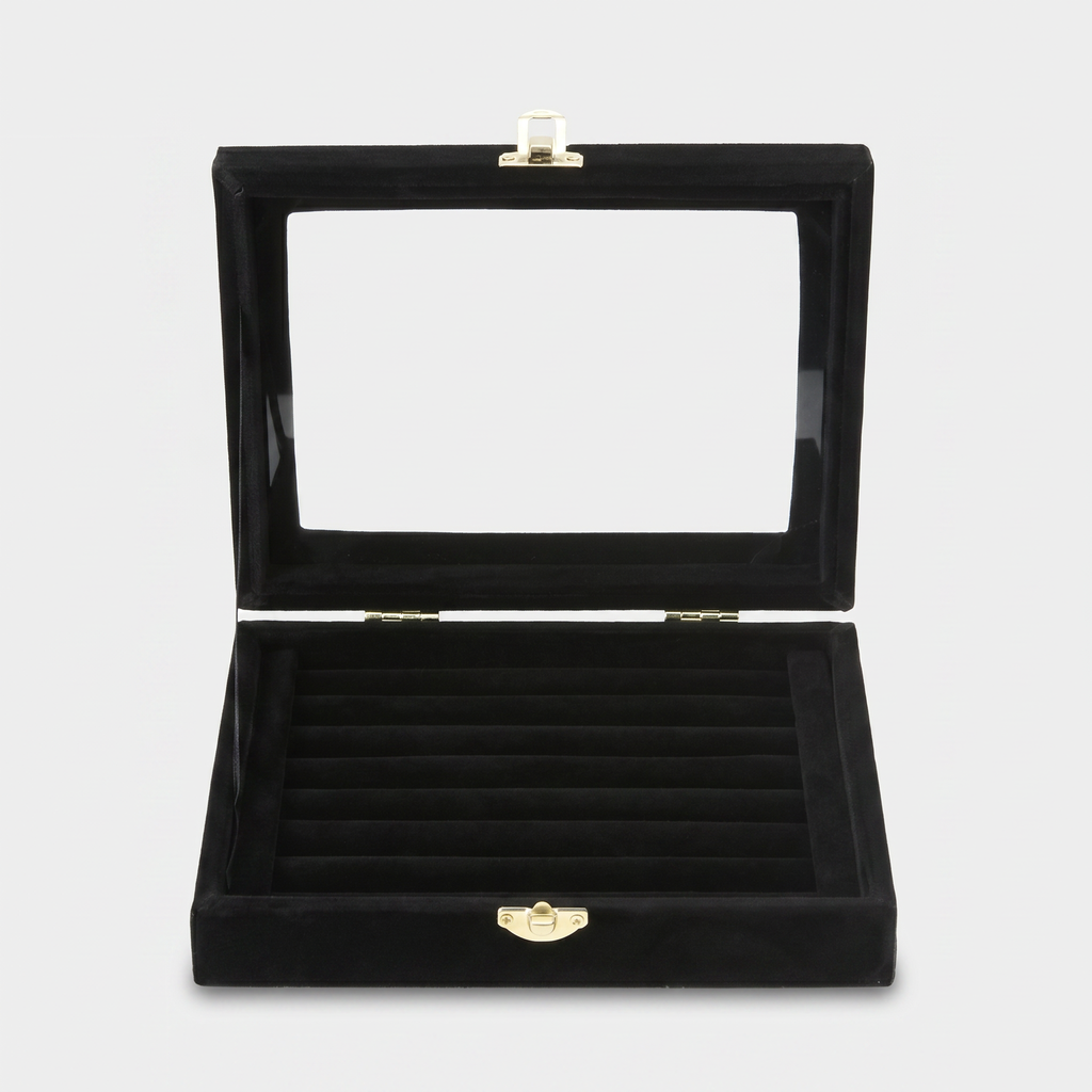 Small Velvet Ring Jewellery Box