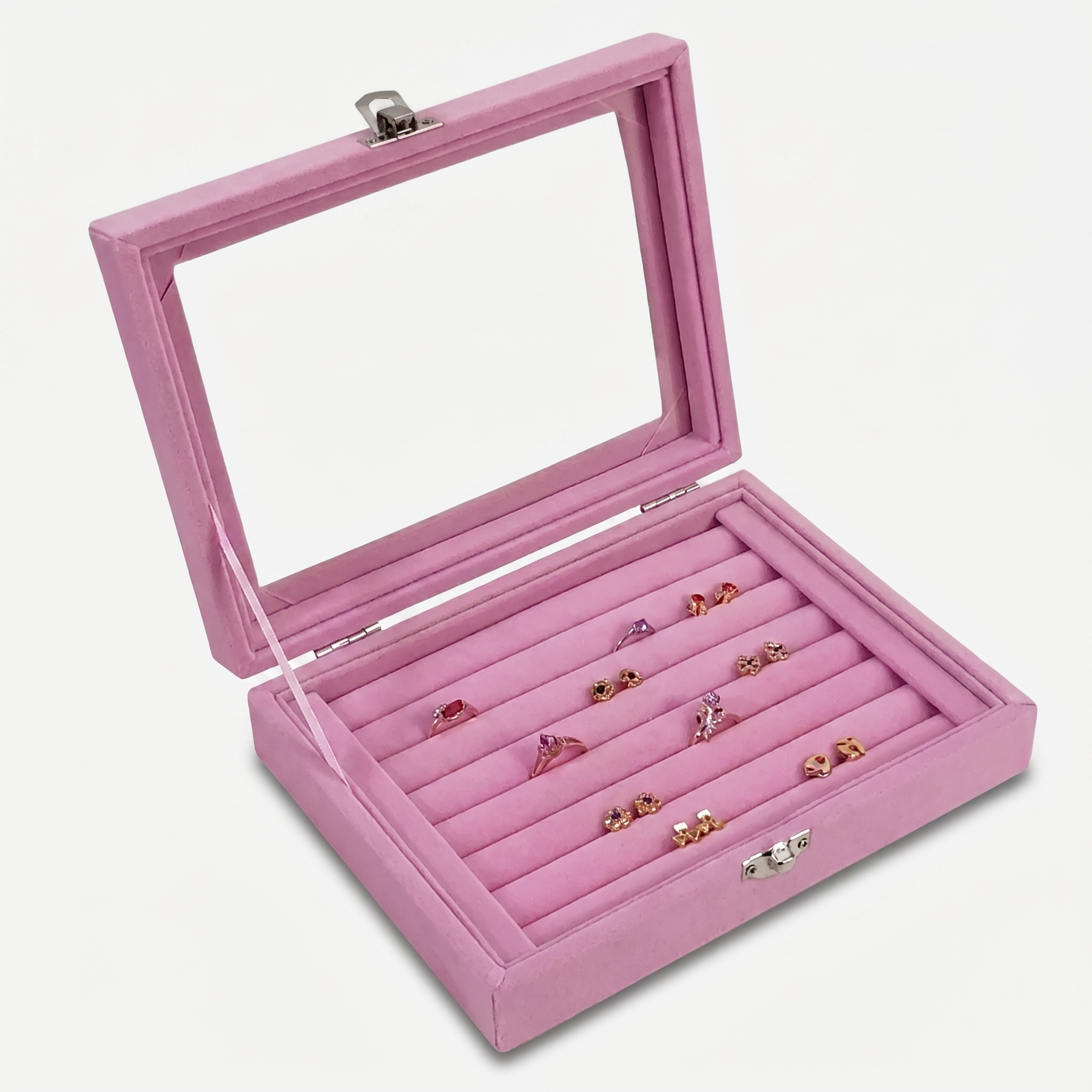 Small Velvet Ring Jewellery Box