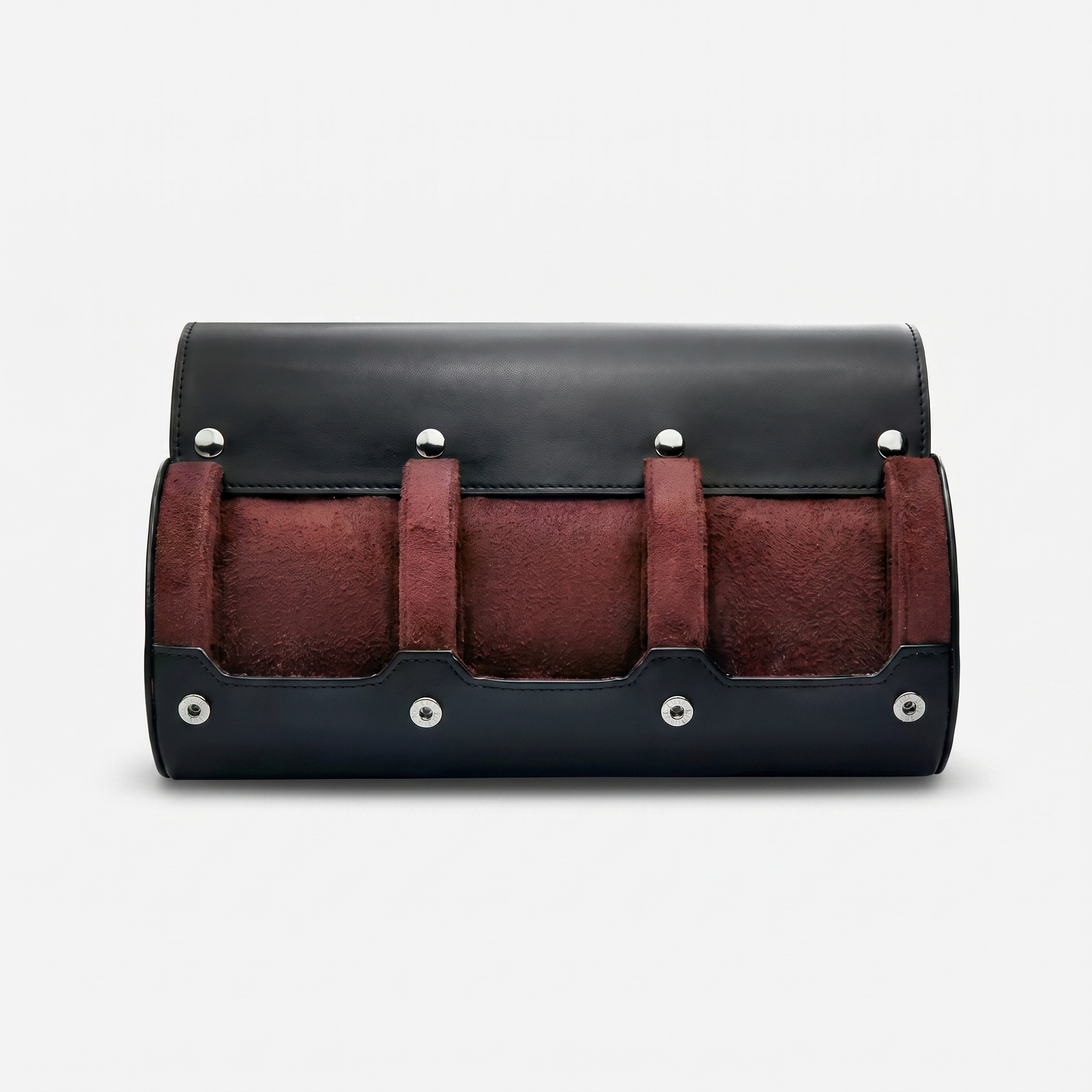 Leather Travel Watch Box 3 Slot