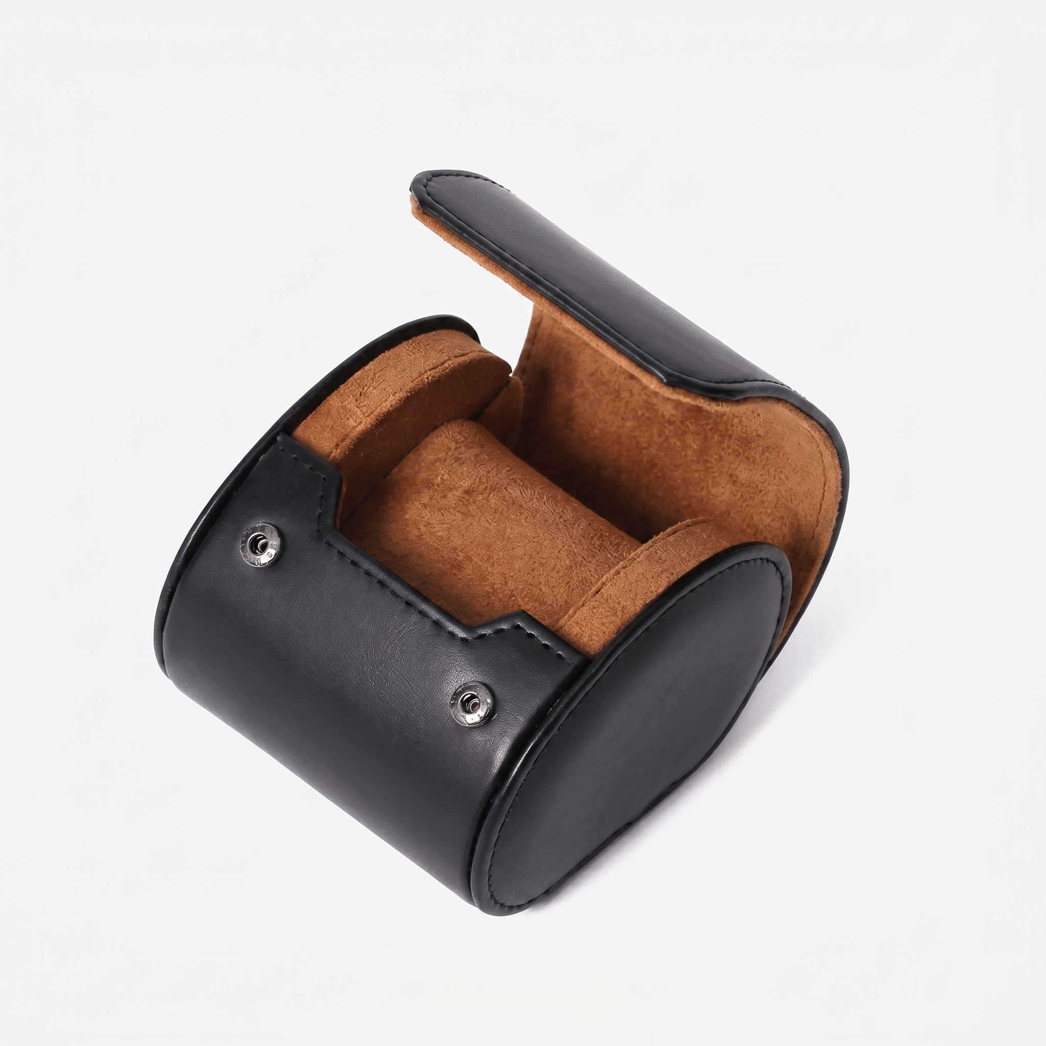 Leather Watch Box Single Slot For Travel