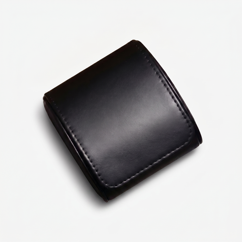 Leather Watch Box Single Slot For Travel