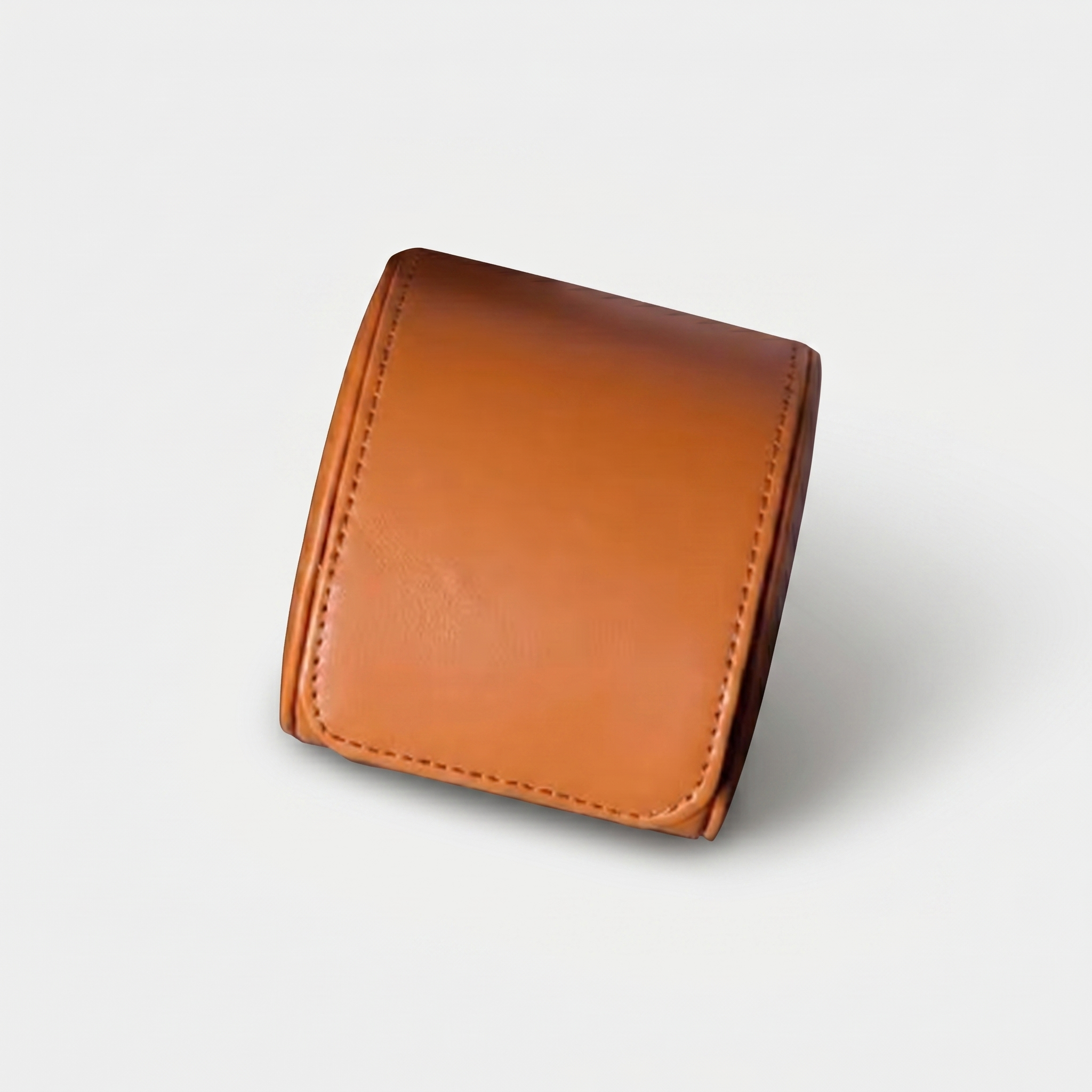 Leather Watch Box Single Slot For Travel