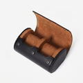 Leather Travel Watch Box 2 Slot