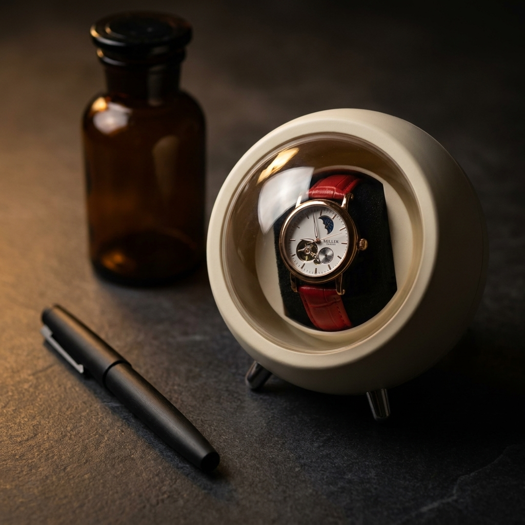 Single Watch Winder With Quiet Motor