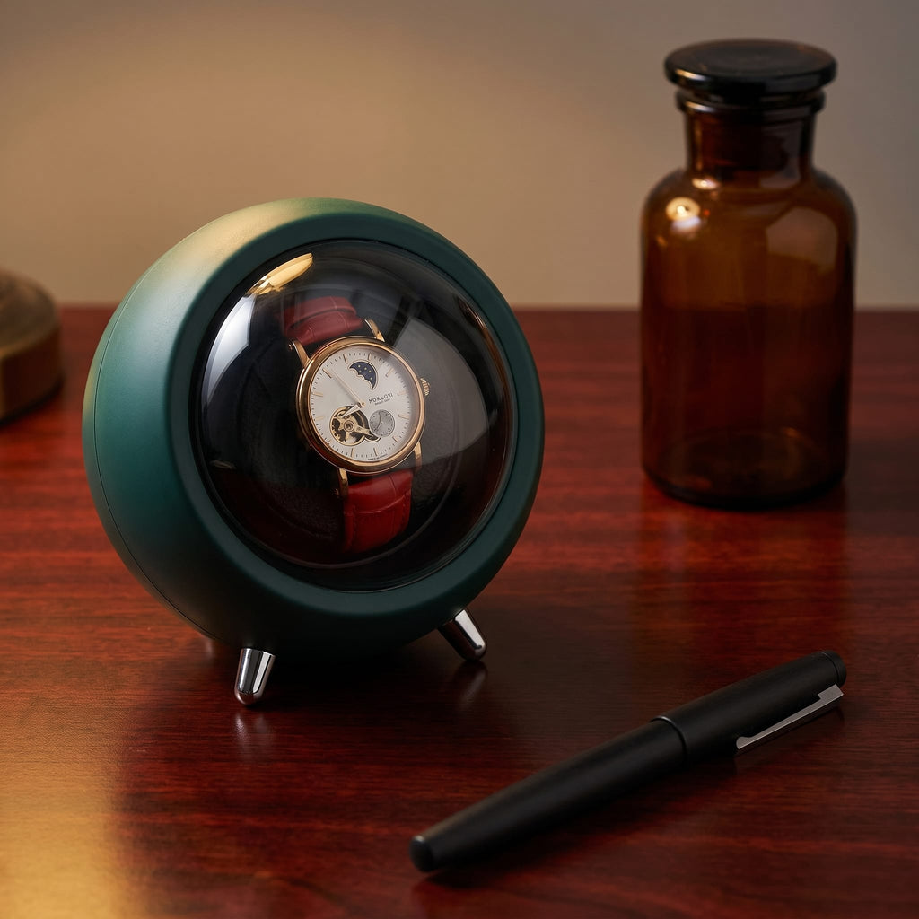 Single Watch Winder With Quiet Motor - My Jewellery Box