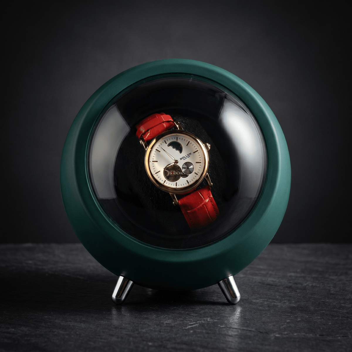 Single Watch Winder With Quiet Motor - My Jewellery Box