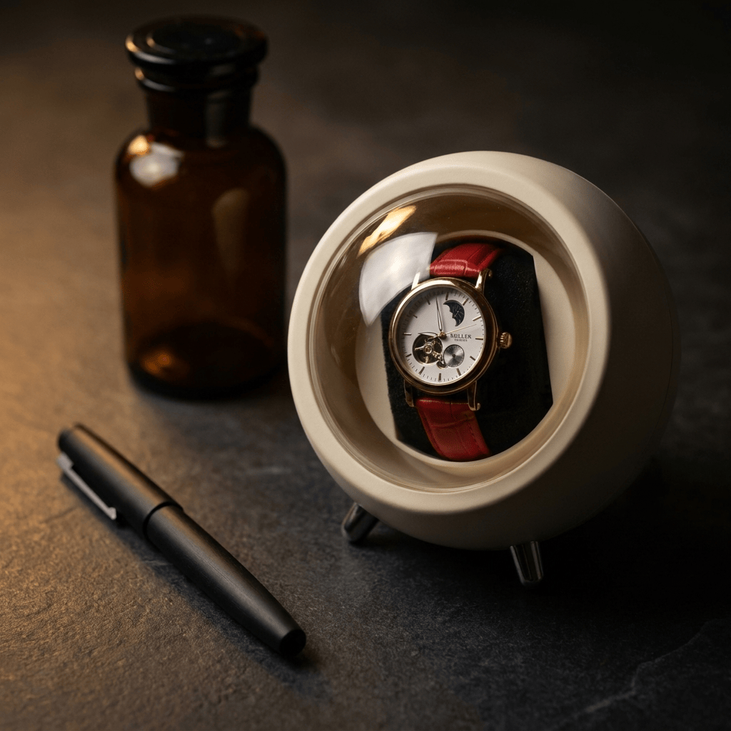 Single Watch Winder With Quiet Motor - My Jewellery Box