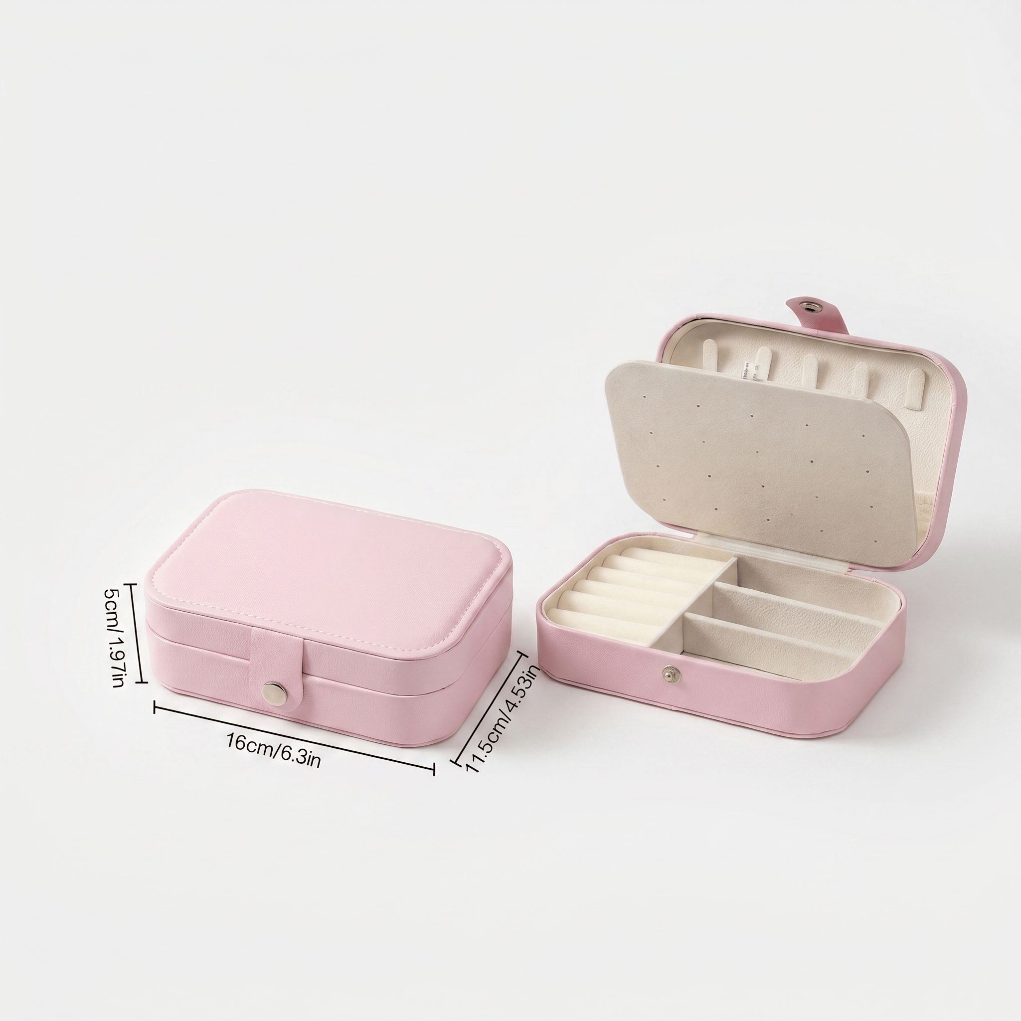Small Travel Leather Jewellery Box - My Jewellery Box