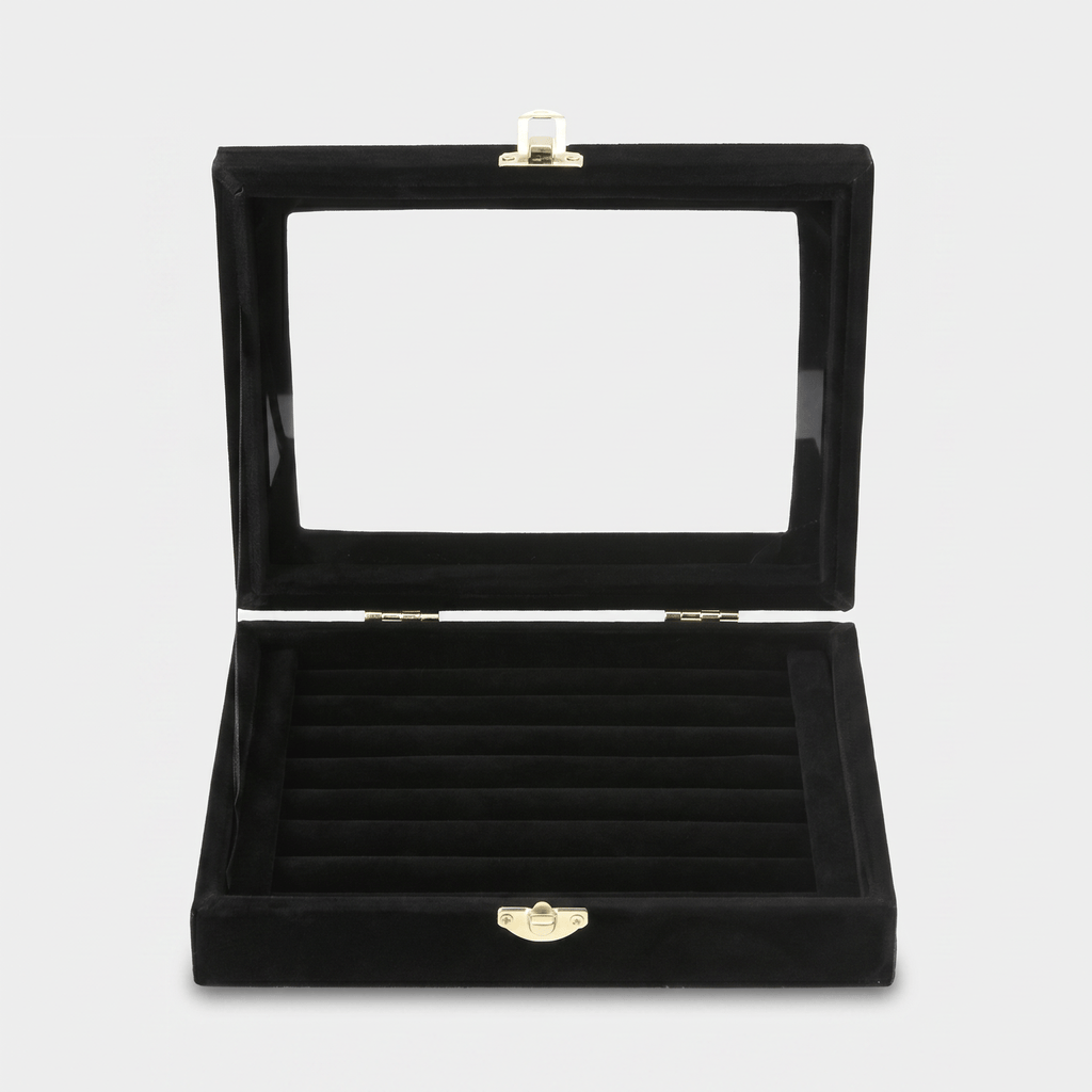 Small Velvet Ring Jewellery Box - My Jewellery Box
